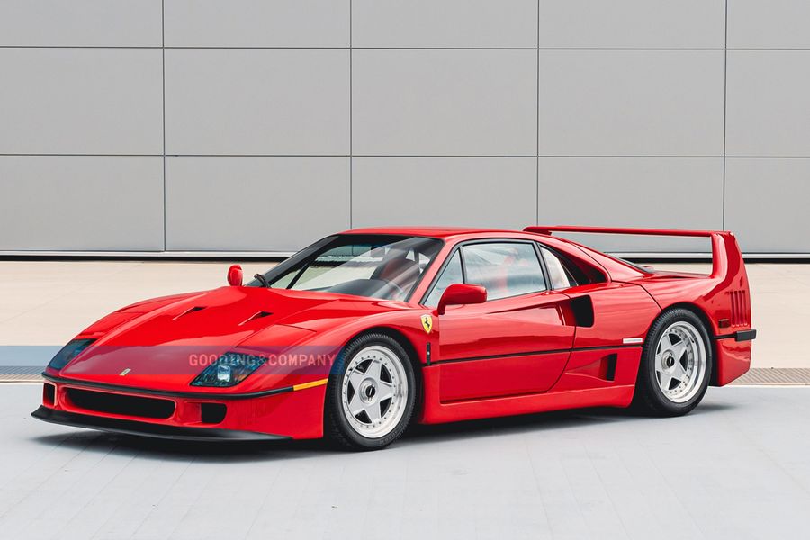 Platinum Award-Winning F40 at Goodings Pebble Beach Auctions