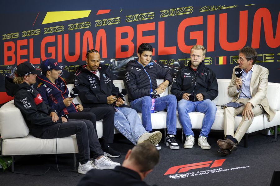 Belgian Grand Prix Drivers' Conference
