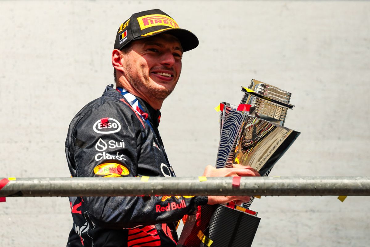 Verstappen wins in Spa ahead of Perez and Leclerc