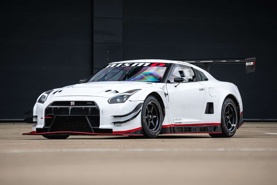 Nissan GT-R  race car from new ‘Gran Turismo’ movie for sale at Silverstone Auctions