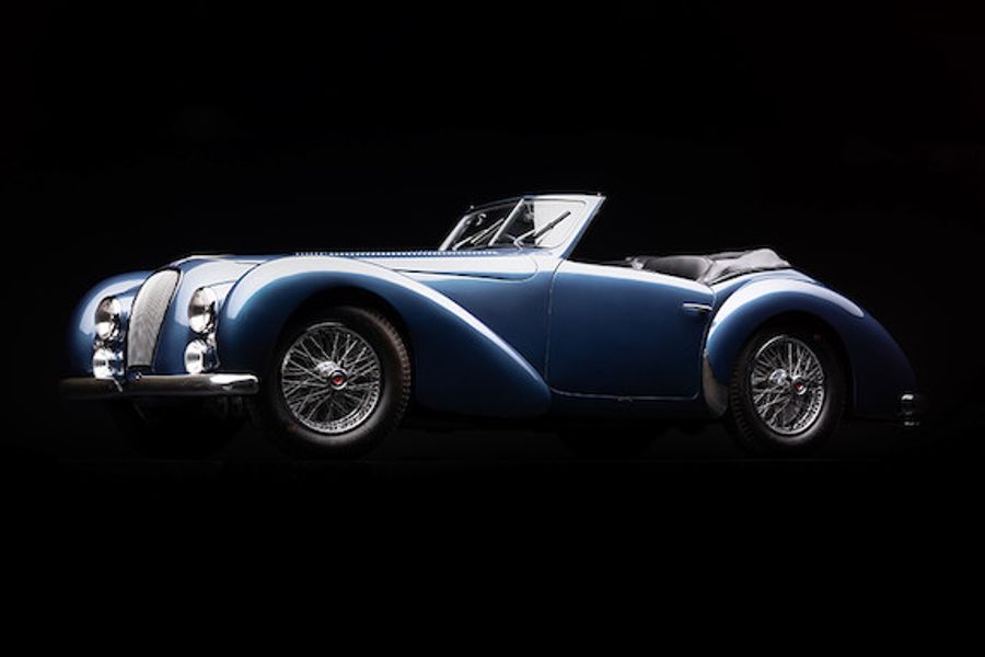 Talbot-Lago T26 Grand Sport Cabriolet Car @ Bonhams  The Quail Auction