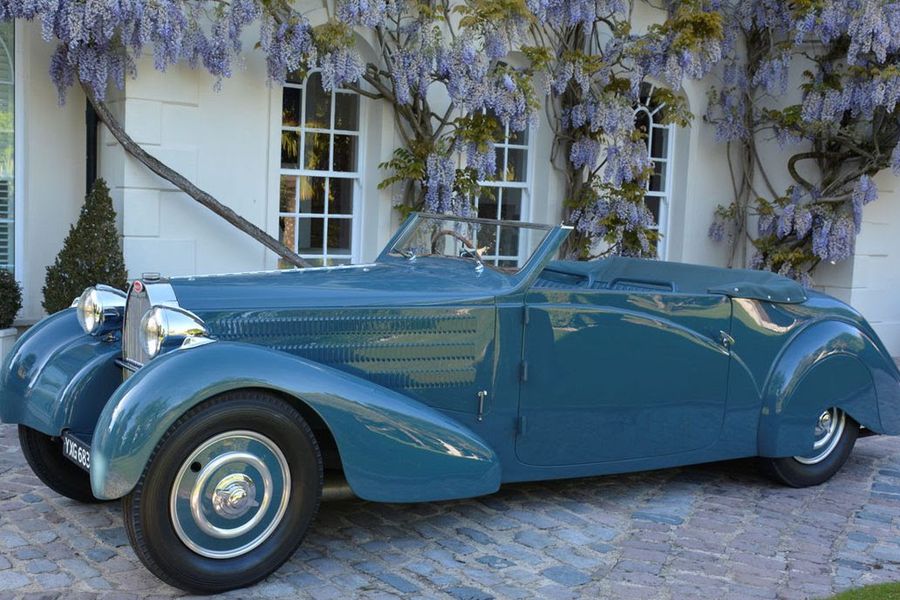 Brace of Gangloff Bugattis will grace Blenheim’s lawn @ Salon Privé