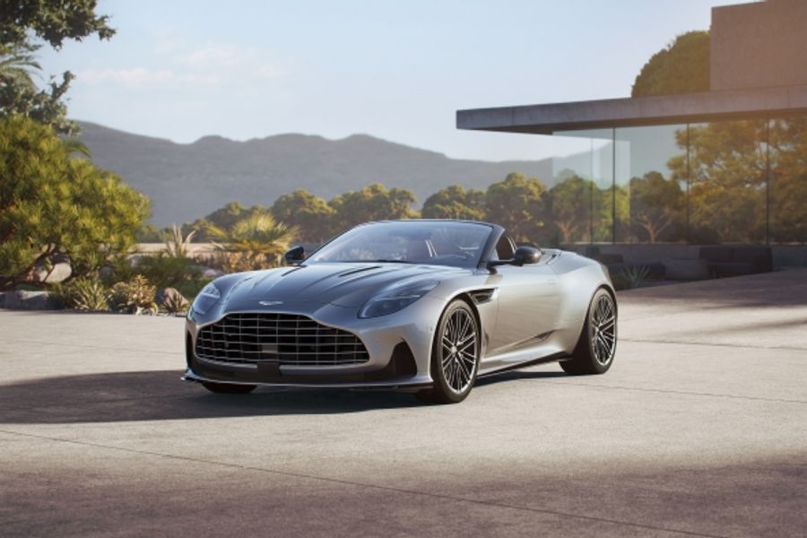 Aston Martin introduce the new DB12 Volante open-top Super Tourer