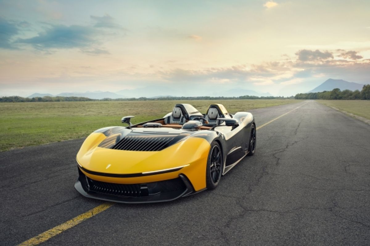 Coachbuilt Hyper Barchetta B95 by Automobili Pininfarina premiers @ Monterey 