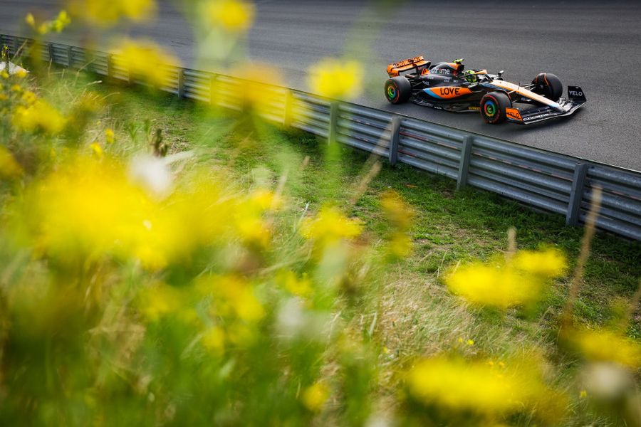 Norris quickest in Dutch GP FP2, Piastri and Ricciardo crash