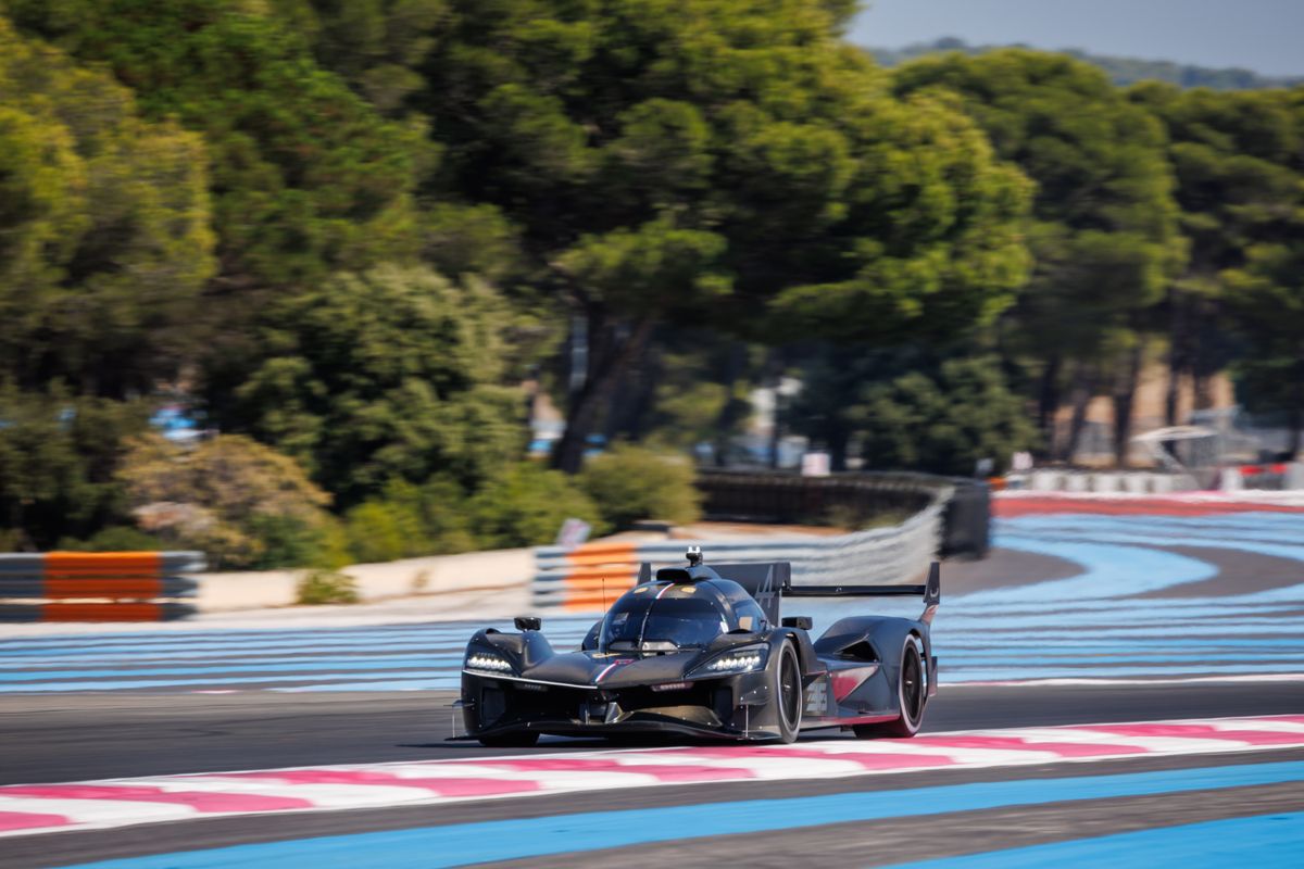 Productive first runs for the Alpine A424 Hypercar at Le Castellet