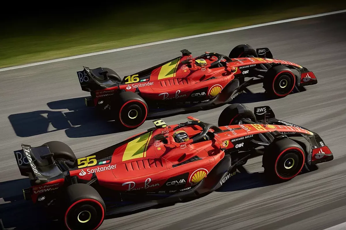 Ferrari at home in Monza, the only Italian race on this year’s F1 calendar