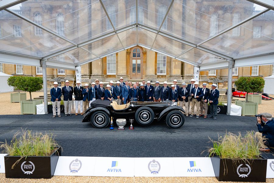 1937 Bugatti wins best of show at Salon Privé Concours