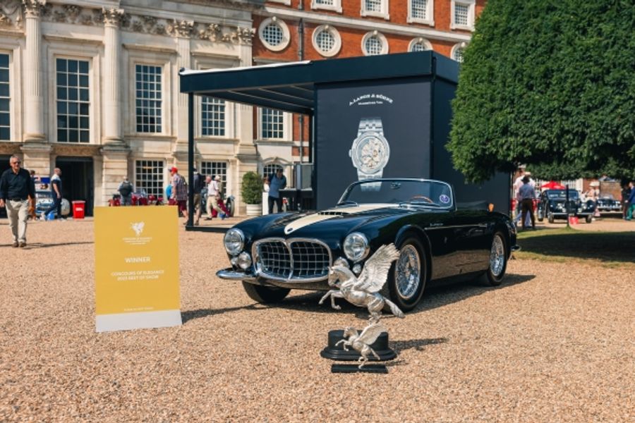 Maserati A6GCS/53 Frua Spider crowned Best in Show at Concours of Elegance 