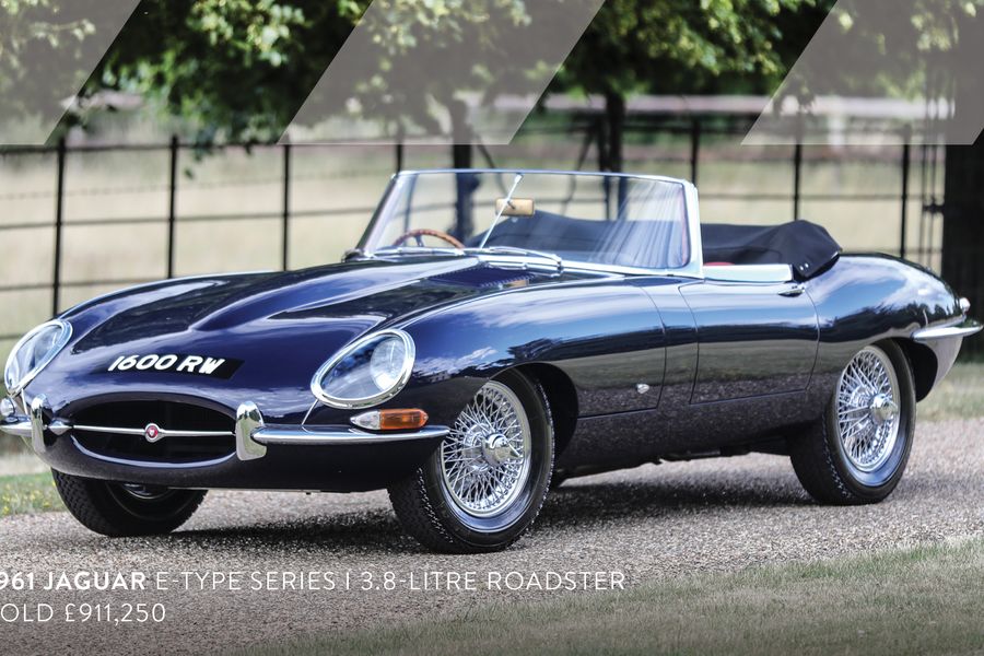 Jaguar E-Type Sets World Record at Goodings London Auction