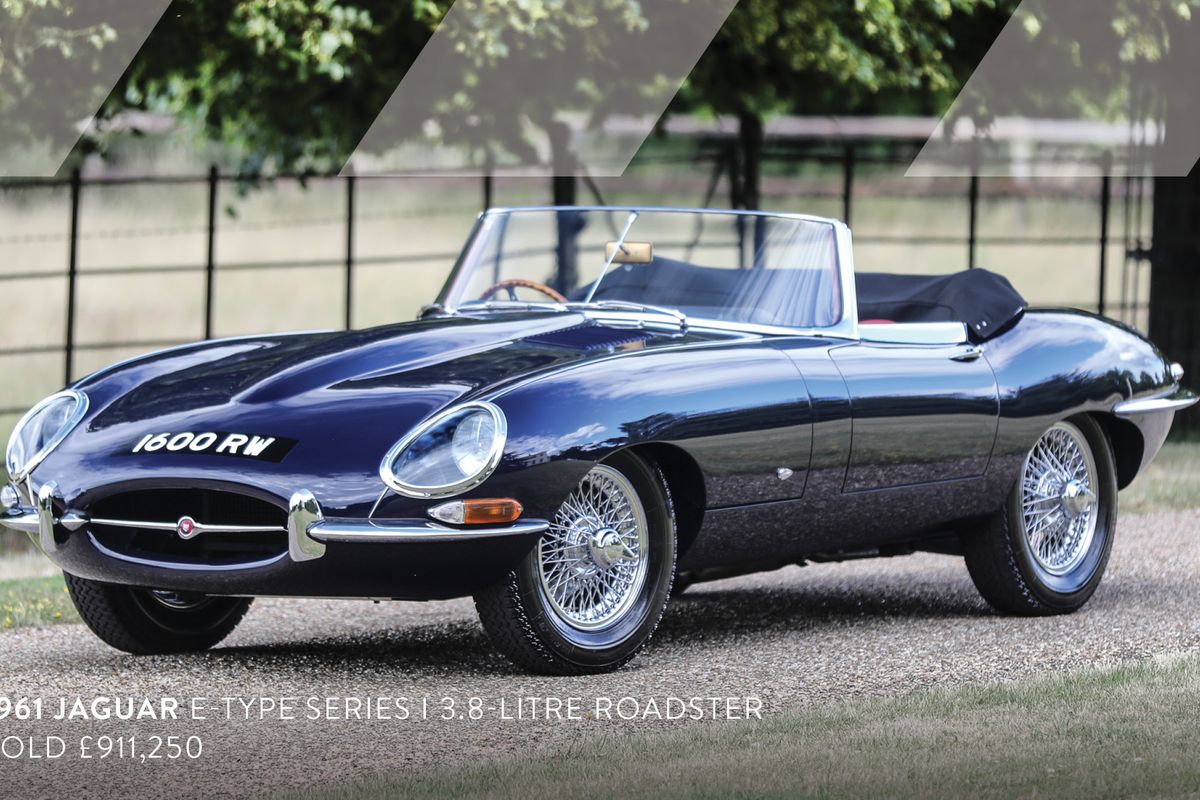 Jaguar E-Type Sets World Record at Goodings London Auction