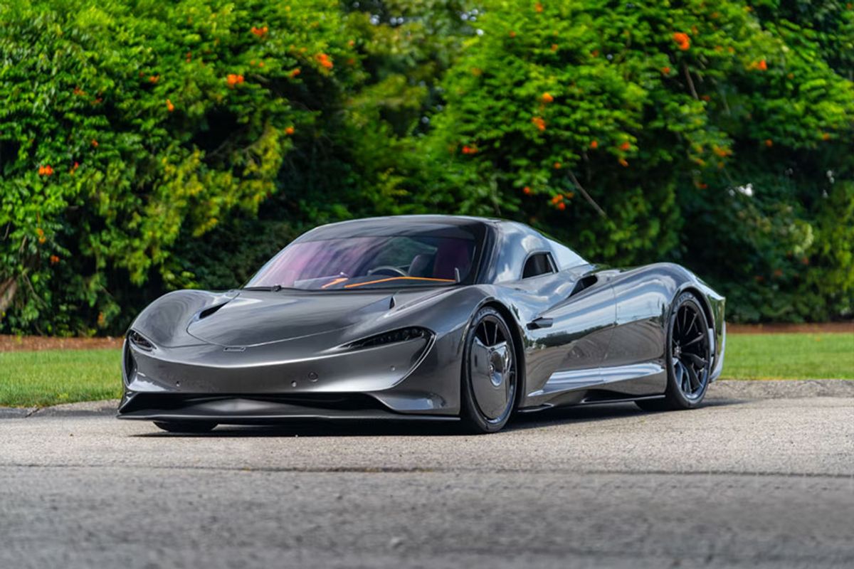 2020 McLaren Speedtail @ Mecum Dallas Auction
