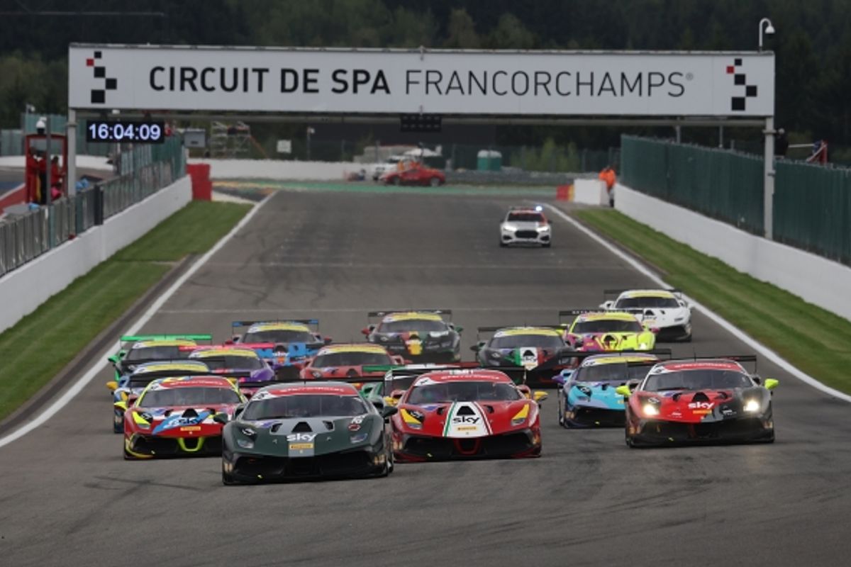 Morrow & Hogarth crowned Ferrari Challenge Trofeo UK  champions @ Spa