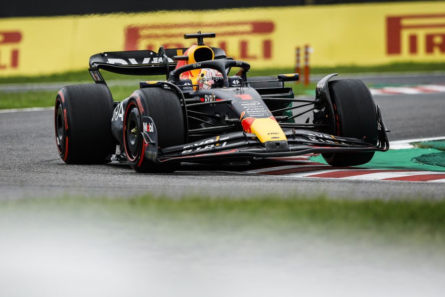 Max Verstappen and Red Bull on top of todays Japanese practice sessions