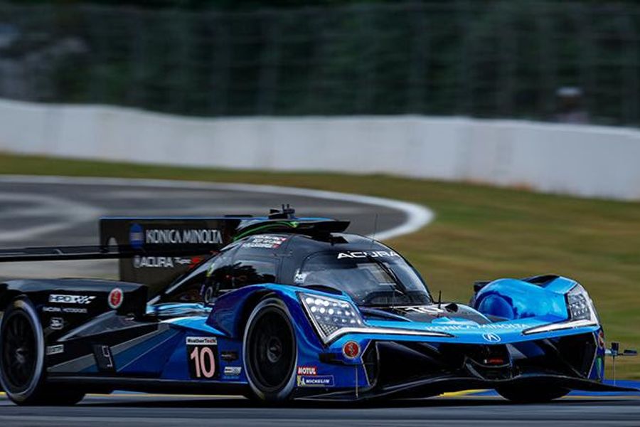 Deletraz on Motul Petit Le Mans Pole