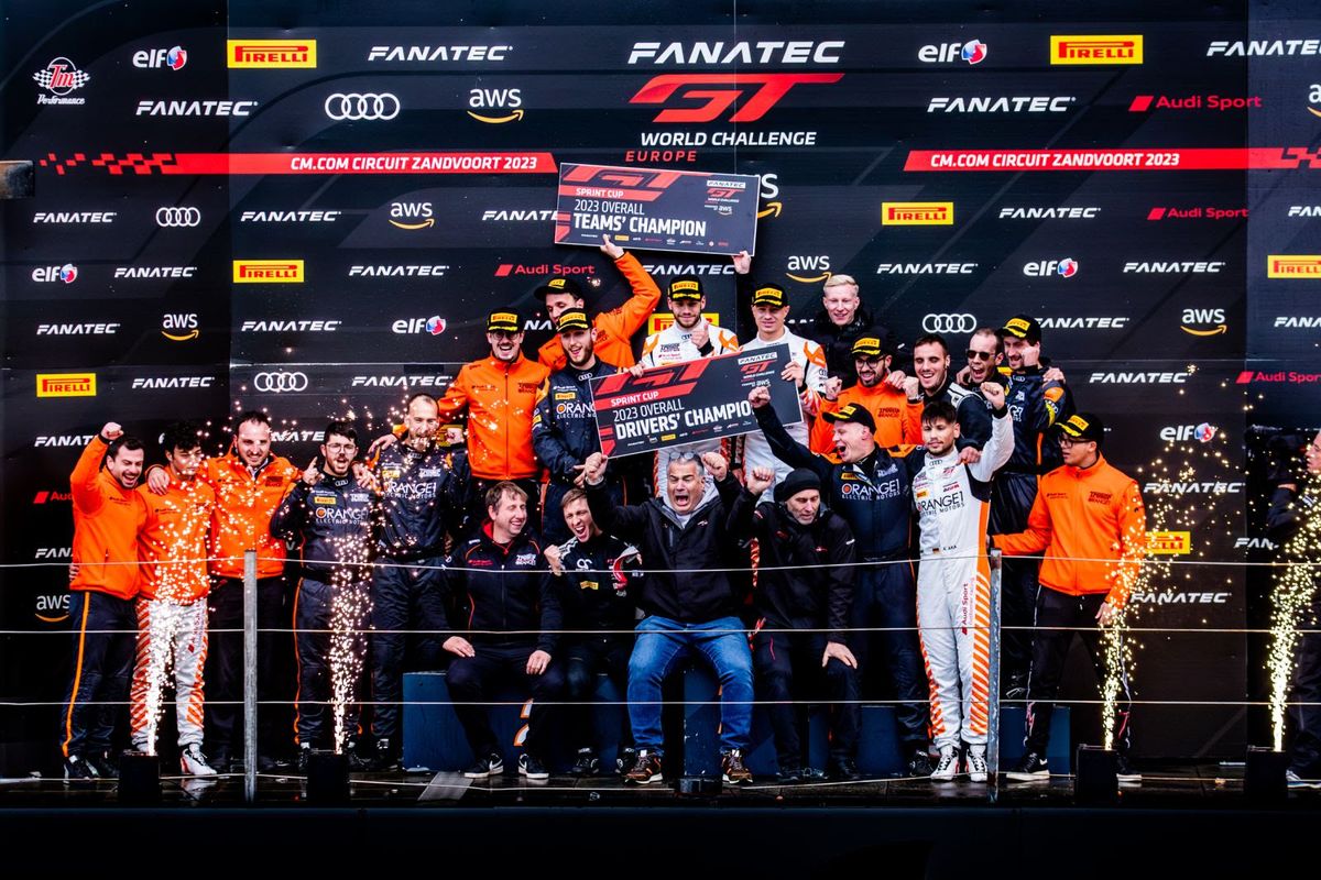 Tresor Orange1 Audi clinches Sprint Cup GT World Challenge Europe title double