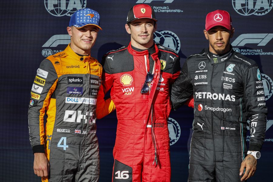 Leclerc claims United States Grand Prix pole 