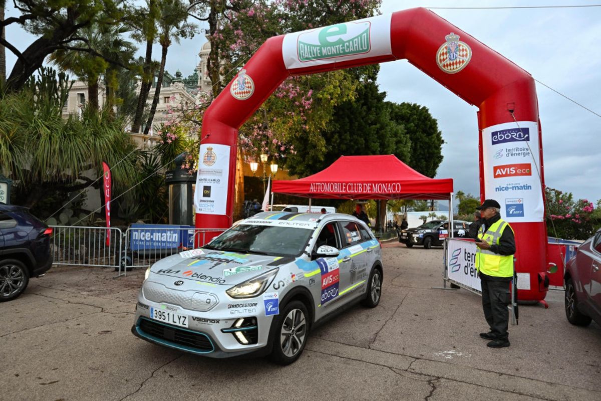 Defending ecoRally Cup champion Eneko Conde leads Day 2 in Monte Carlo