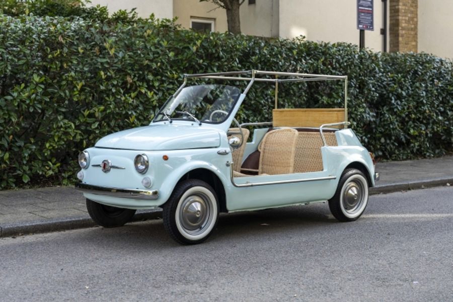 Lando Norris Fiat 500 Jolly to be Auctioned by Car & Classic