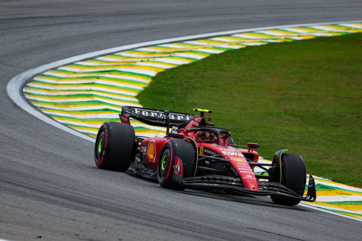 Sainz tops the timesheet in sole São Paulo Grand Prix practice