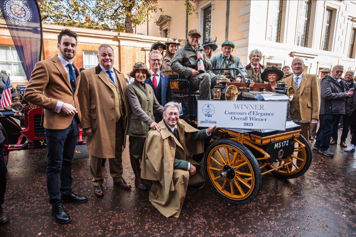 St James’s International Concours raises London to Brighton Run curtain