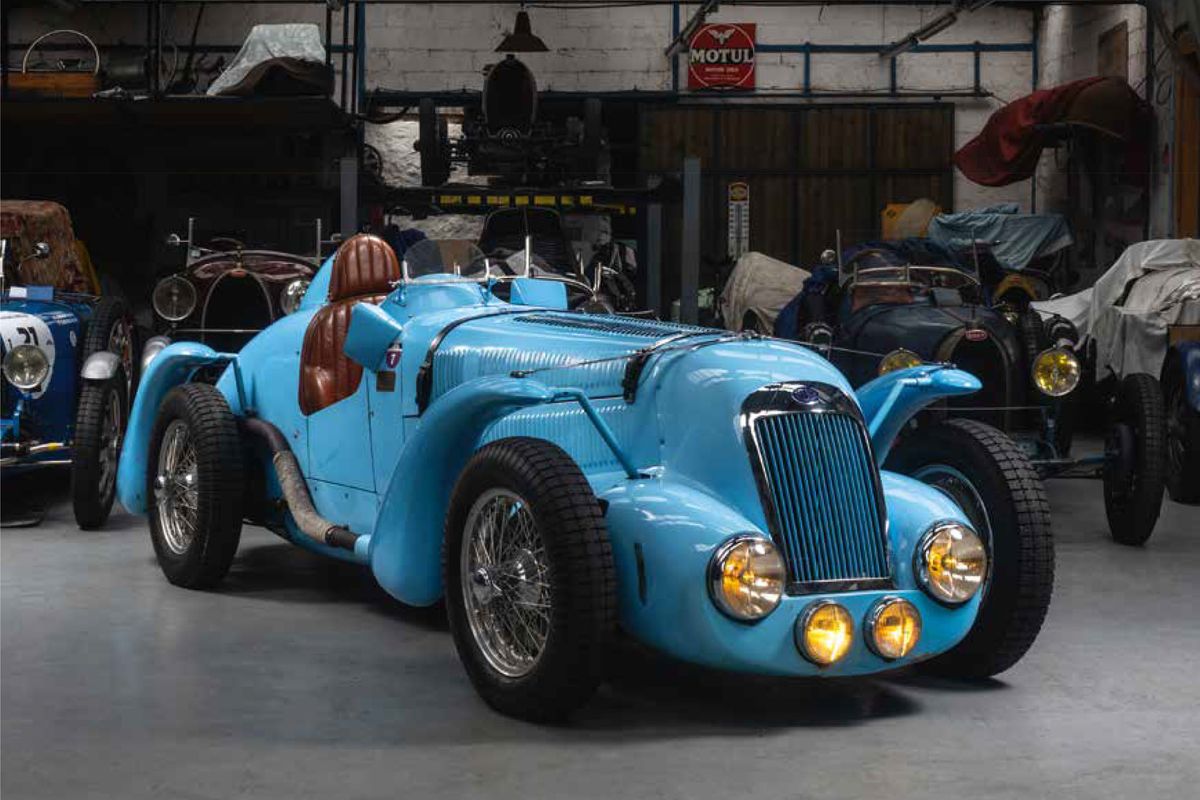 Delage D6 3 Ltr factory competition @ Aguttes on Wheels La Vente d'Automne