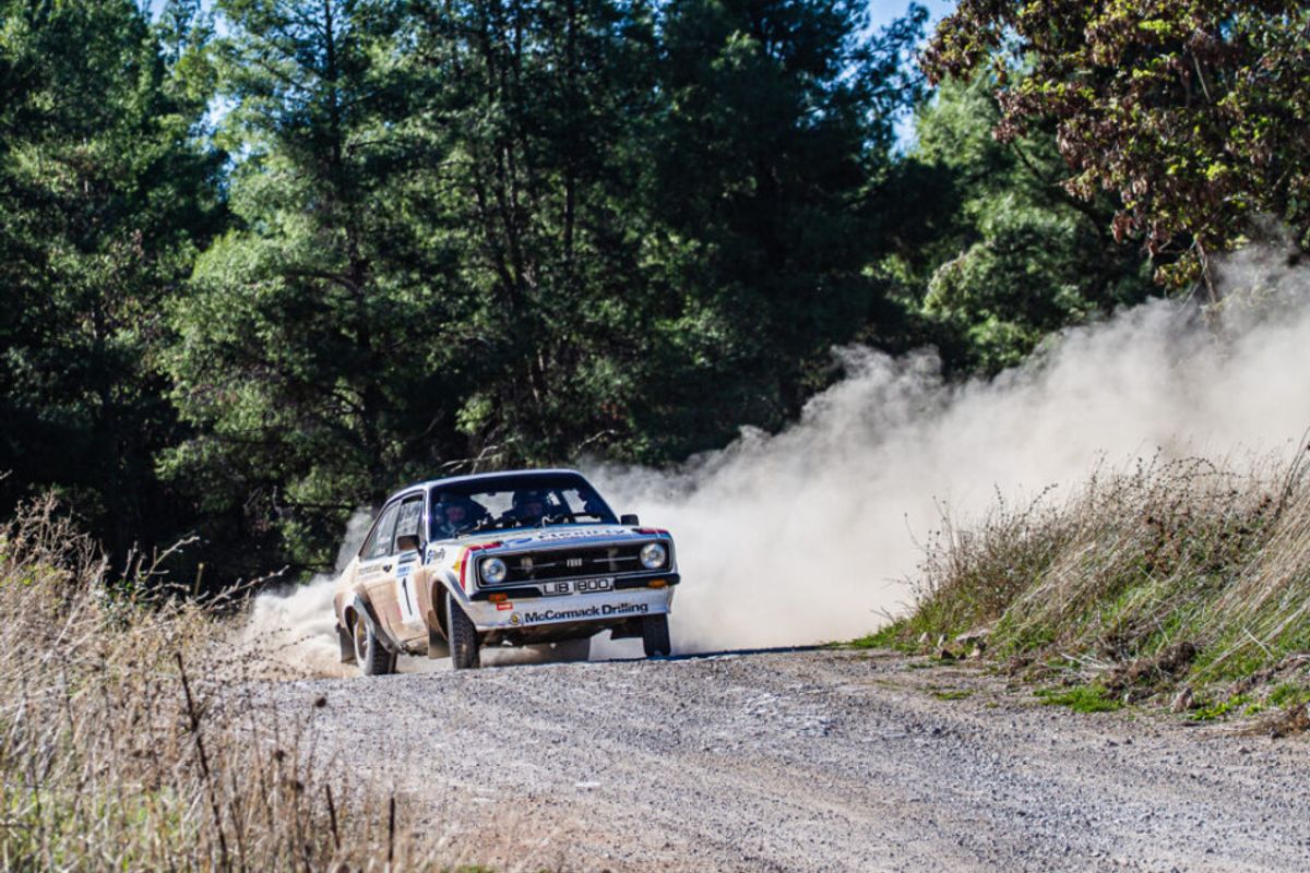 Dominant victory for McCormack & Mitchell on Historic Rally Acropolis