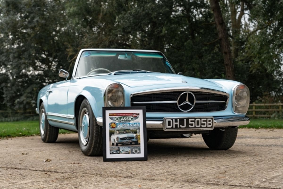 Classic & Sportscar front cover star Mercedes-Benz 230SL heads to H&H auction