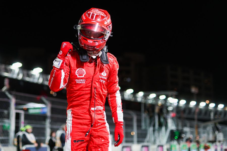 Leclerc on pole for Las Vegas Grand Prix