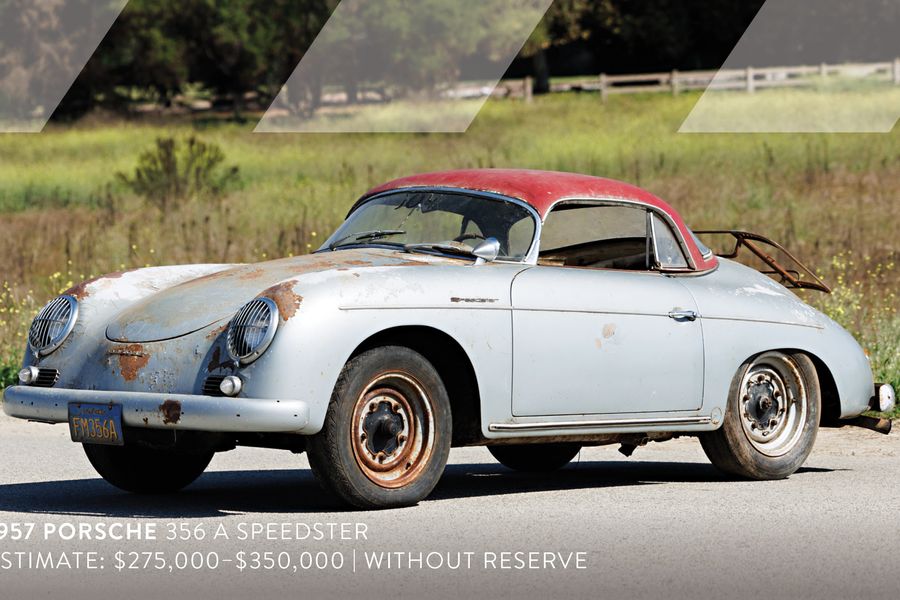 Porsche 356 A Speedster among 50's Barn Finds @ Goodings Geared Online