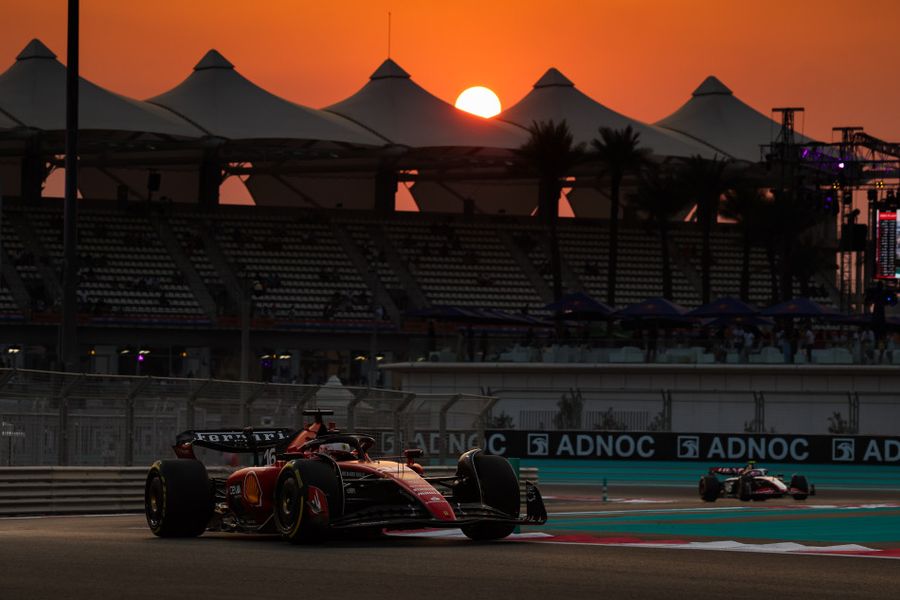 Leclerc quickest in Abu Dhabi Grand Prix second practice