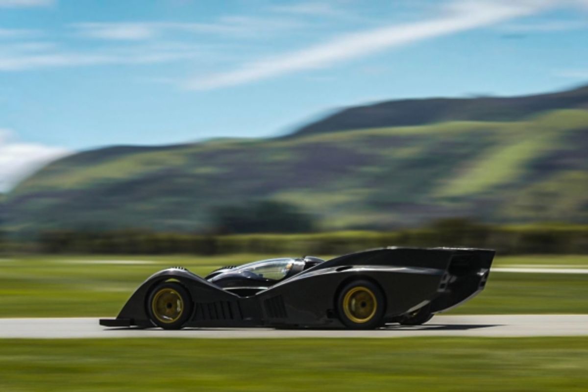 Rodin Cars FZERO prototype lights up the track on first circuit outing