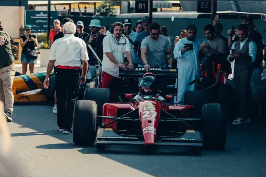 The grid is forming for this year’s Gulf Historic Dubai GP Revival