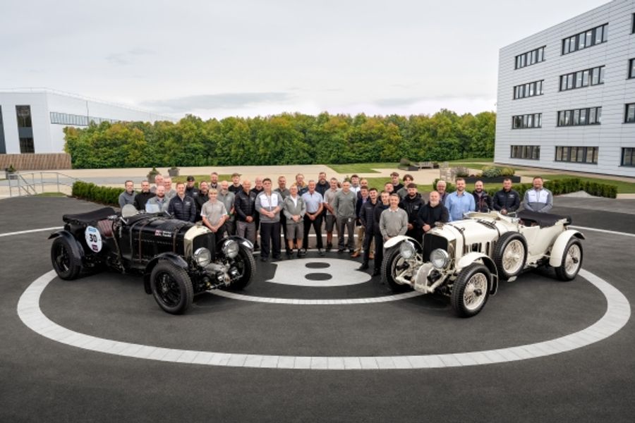 Bentley Speed Six Continuation Series starts testing 