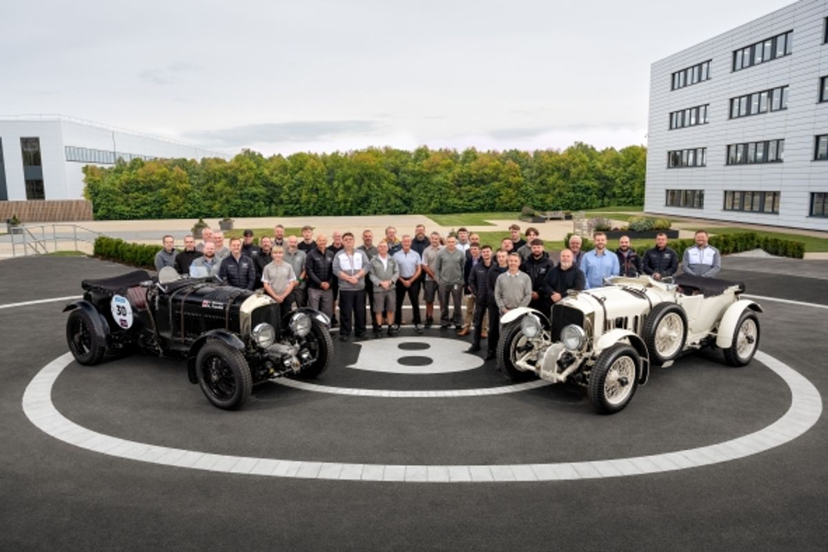 Bentley Speed Six Continuation Series starts testing 
