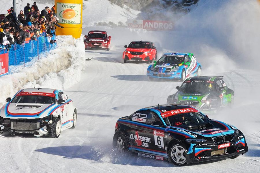 Trophée Andros 2024:  Largest ice car race in the world