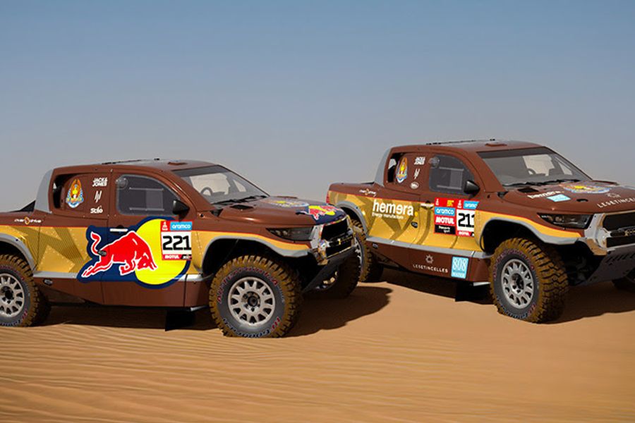 Chicherit & de Mévius join forces for World Rally-Raid Championship