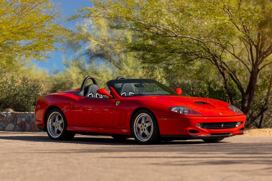 Last V-12 open Ferrari produced: Ferrari 550 Barchetta @ Worldwide Auctioneers