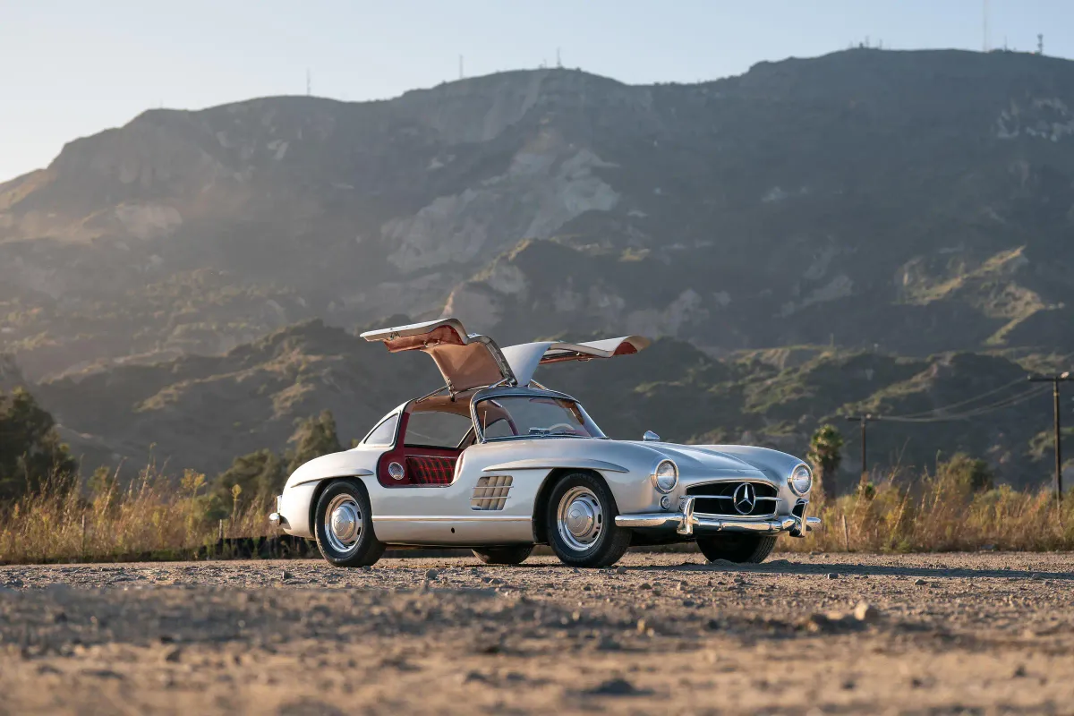 1956 Mercedes-Benz 300SL Gullwing Coupe @ Bonhams Scotsdale Auction