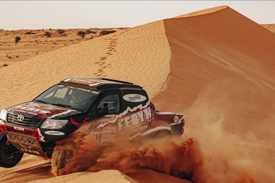 Battle rages on Stage 7 of the Africa Eco Race 