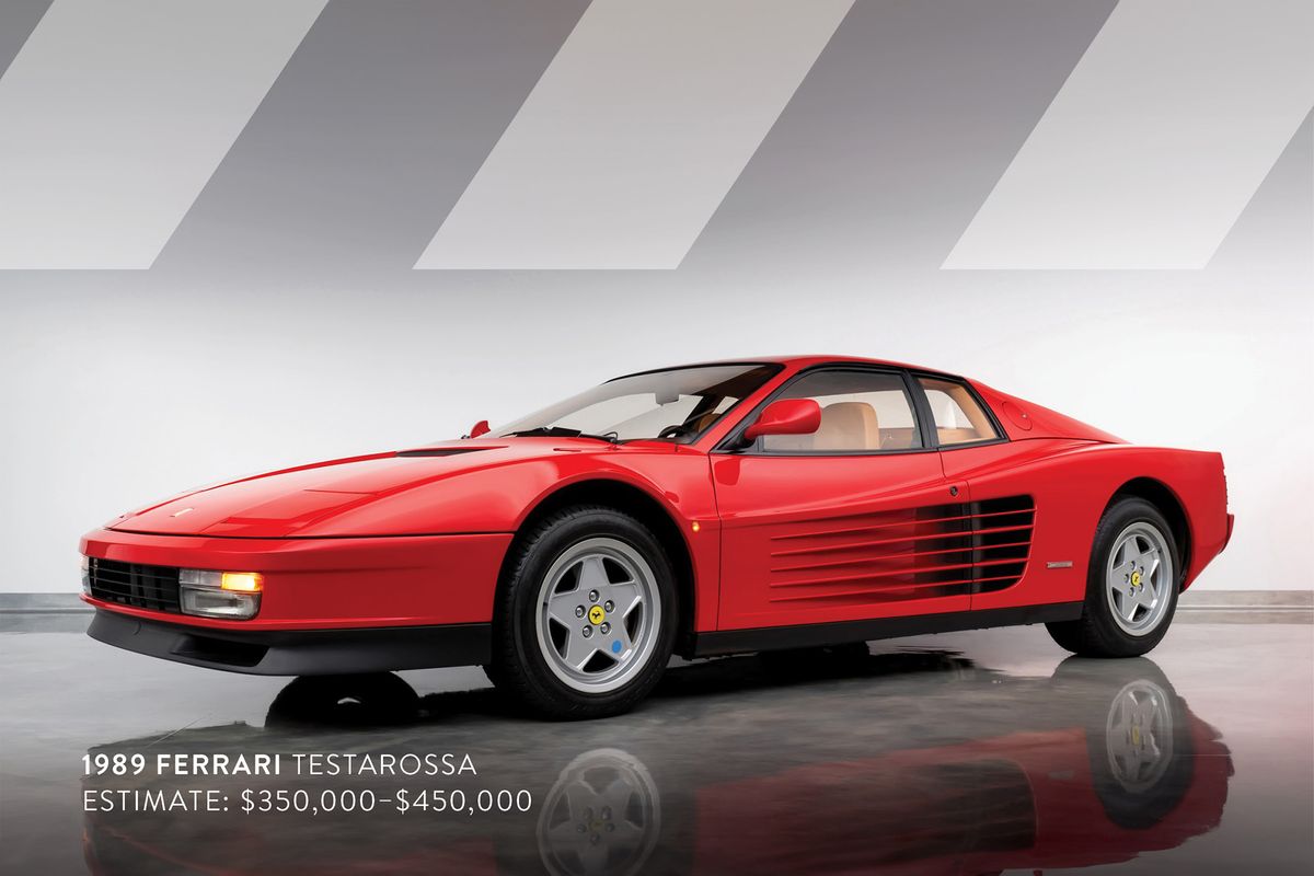 Ultra Low Mileage Testarossa at Gooding & Co Amelia Island Auctions