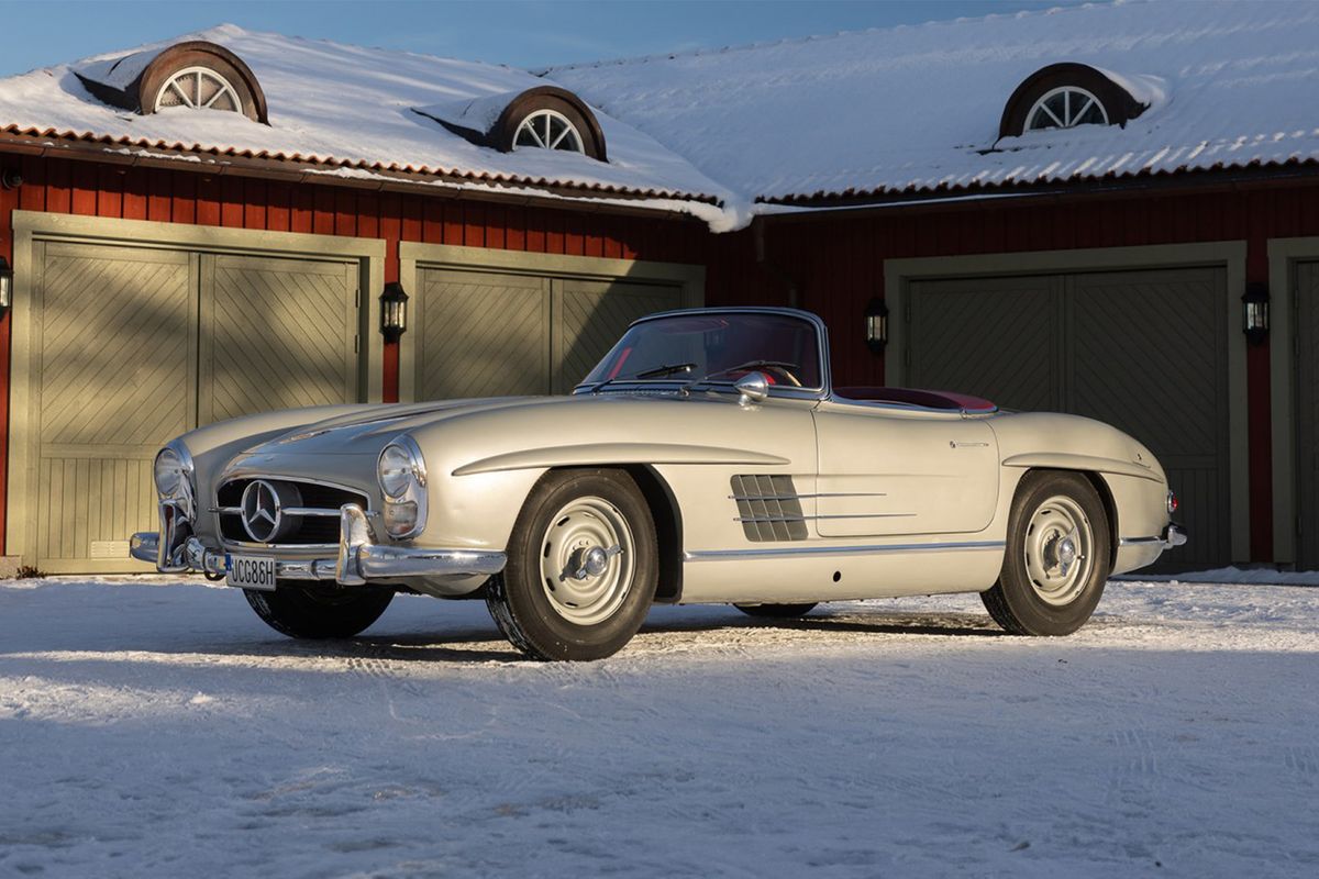 Mercedes 300SL Roadster @ Gooding & Co Amelia Island Auction