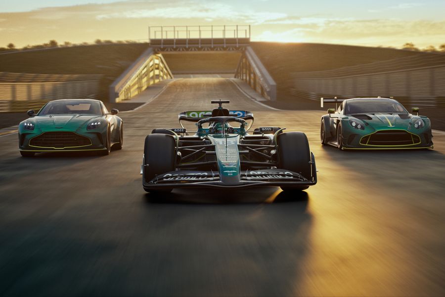 AMR24 Formula 1® challenger launch heads a trio of Aston Martin racers