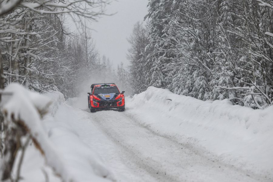 Lappi leads after an eventful Friday on WRC Rally Sweden