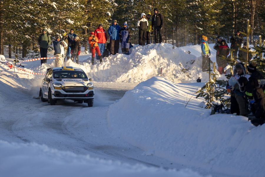 18-year old Mille Johansson wins Rally Sweden Junior WRC on event debut