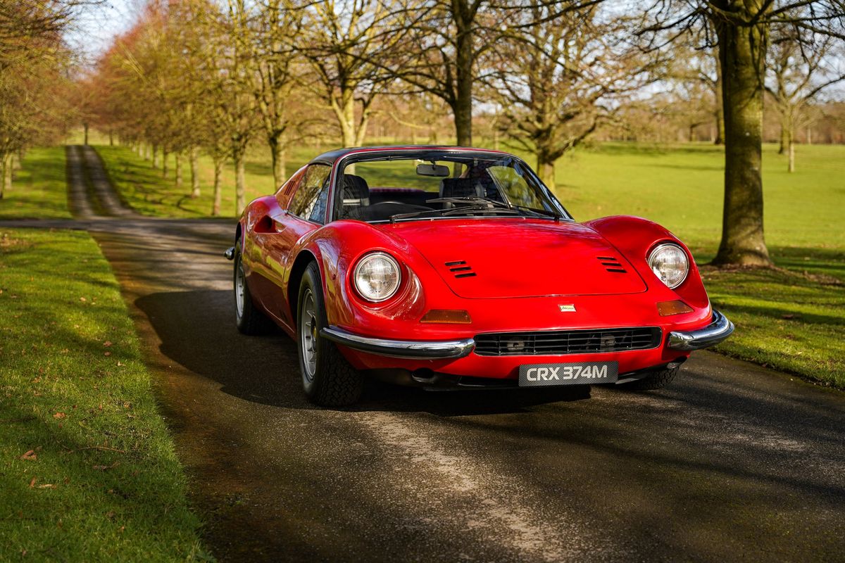 Led Zeppelin manager’s Ferrari 246 Dino GTS heads to auction