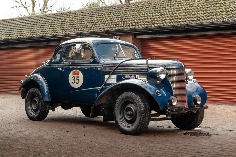 Rally prepped Chevrolet Master Deluxe ‘Fangio Coupe’ @ H&H Classics