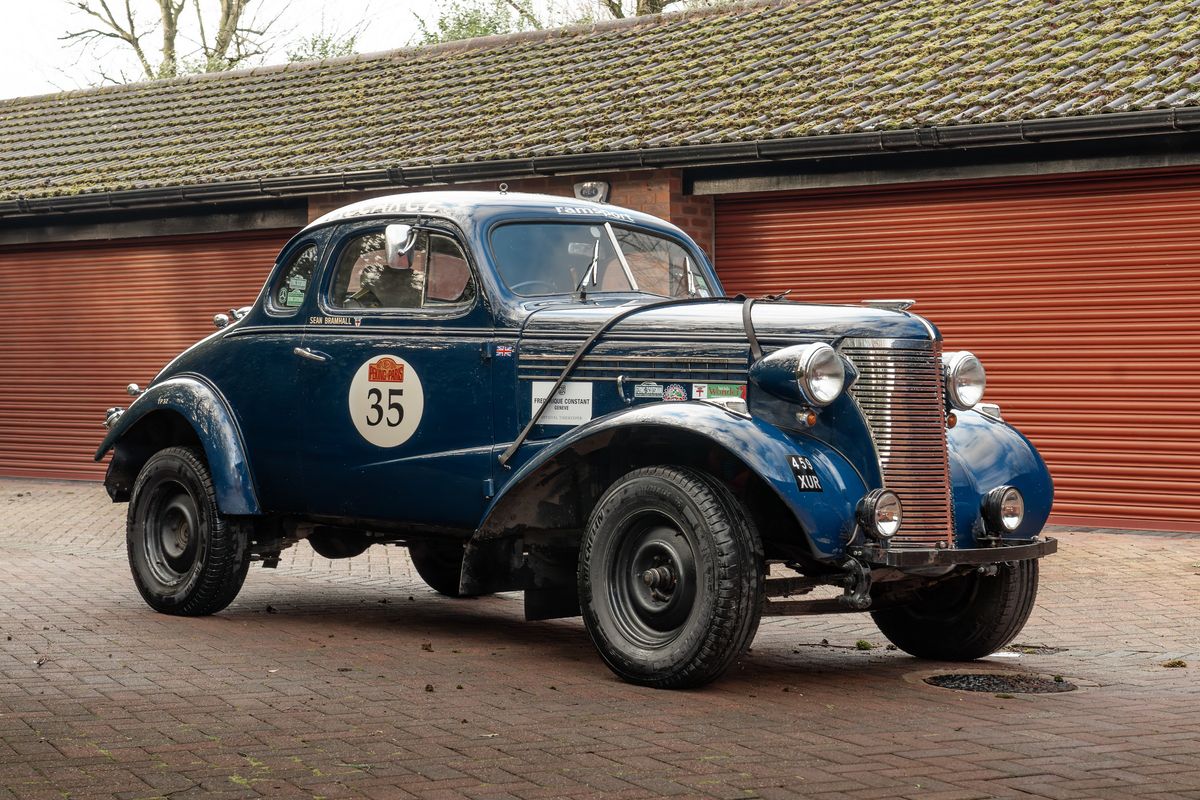 Rally prepped Chevrolet Master Deluxe ‘Fangio Coupe’ @ H&H Classics