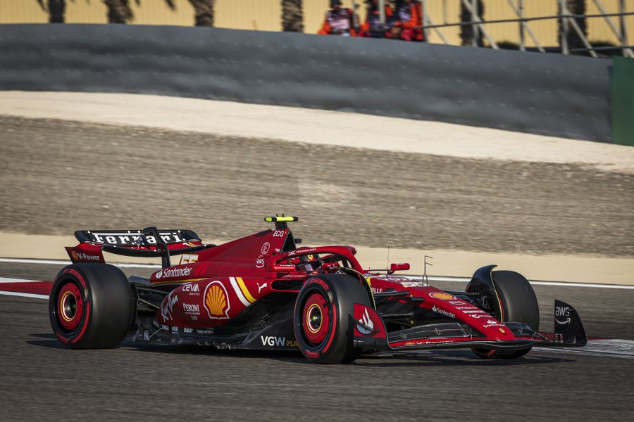 Sainz quickest in final practice for the Formula 1 Bahrain Grand Prix