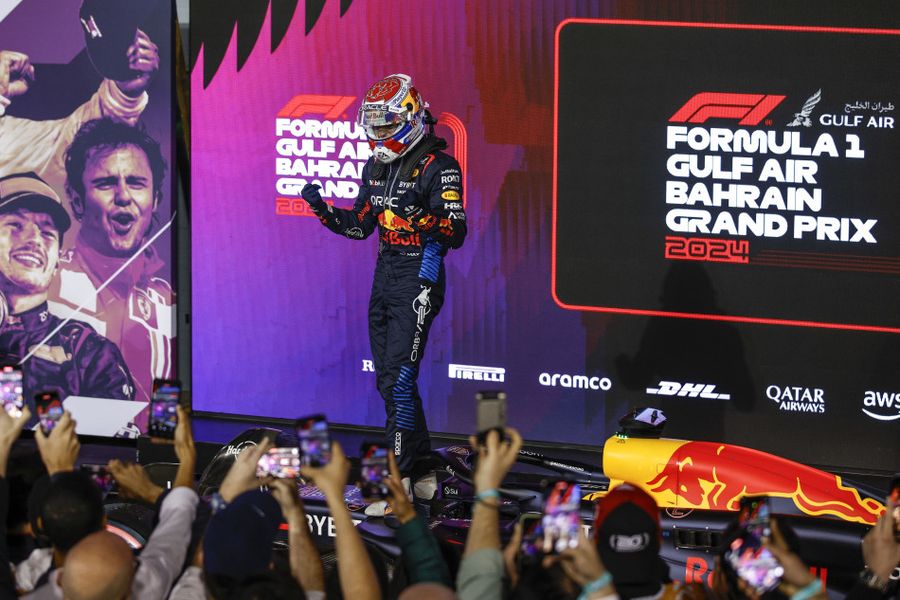 Verstappen heads Red Bull 1-2 finish at the Bahrain Grand Prix